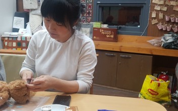 공방카페 테디베어 원데이 클래스 후기 이미지